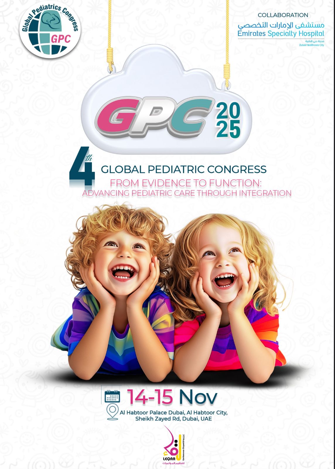 4TH GLOBAL PEDIATRIC CONGRESS FROM EVIDENCE TO FUNCTION: ADVACING PEDIATRIC CARE THROUGH INTEGRATION